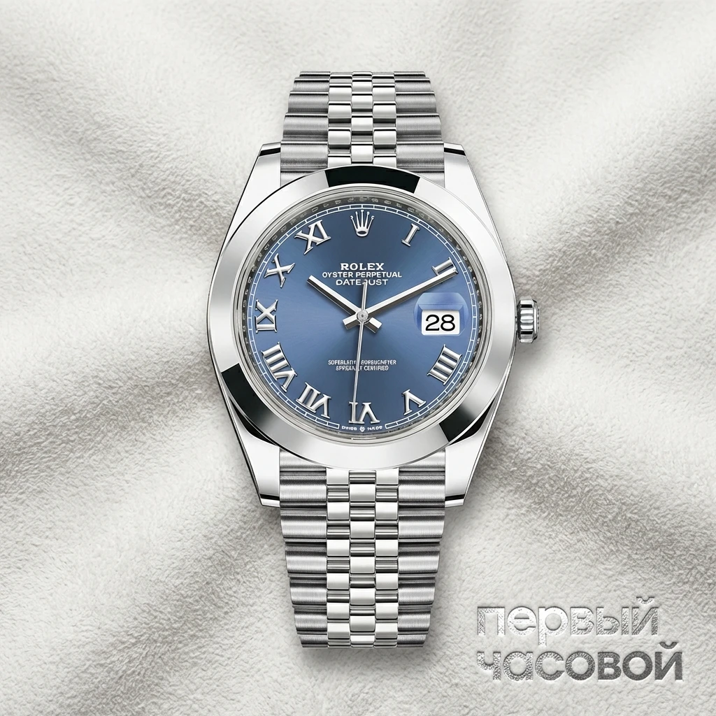 Rolex Datejust 41Mm Blue Azzurro 126300