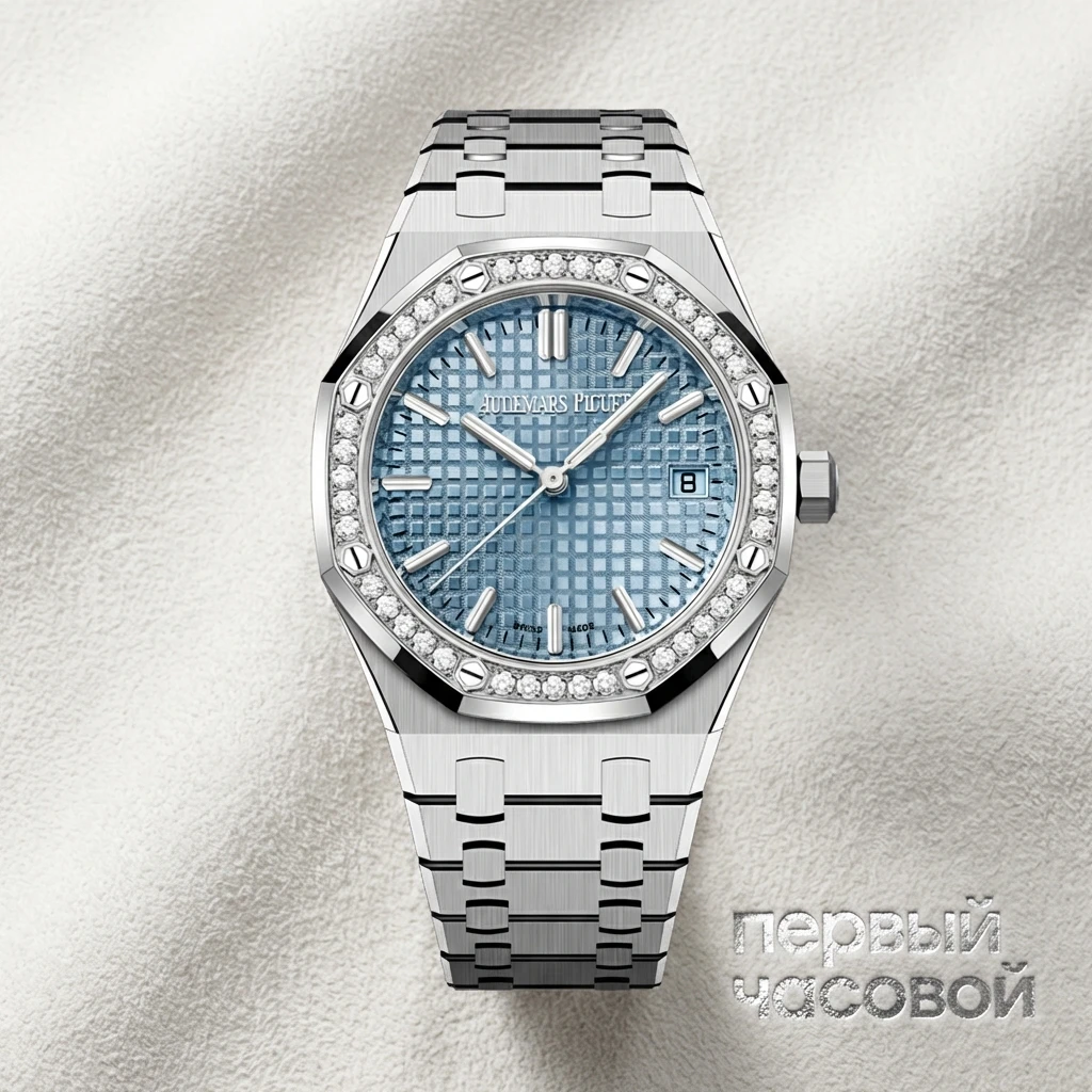 Купить элитные часы Audemars Piguet Royal Oak Selfwinding 34mm Tiffany 50TH ANNIVERSARY 77451ST.ZZ.1361ST.01: в наличии в Москве!