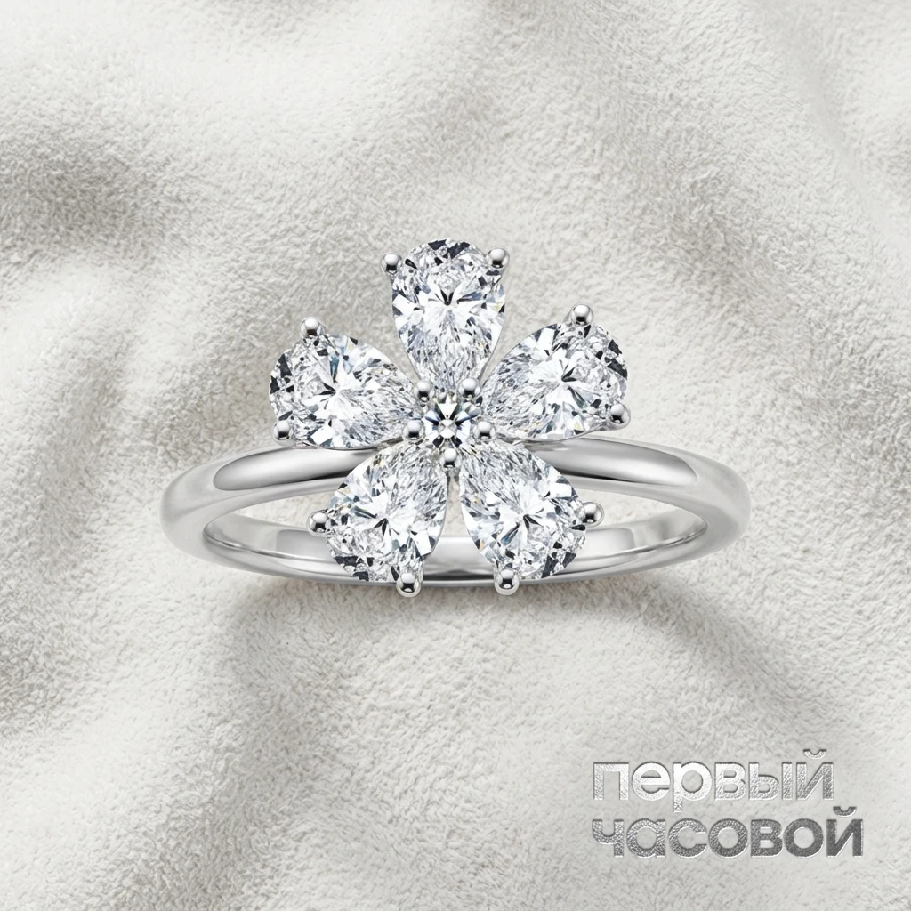 Купить украшение Studio jewelry Кольцо С Бриллиантами 2,51 Ct. G-H/Vs : в наличии в Москве!