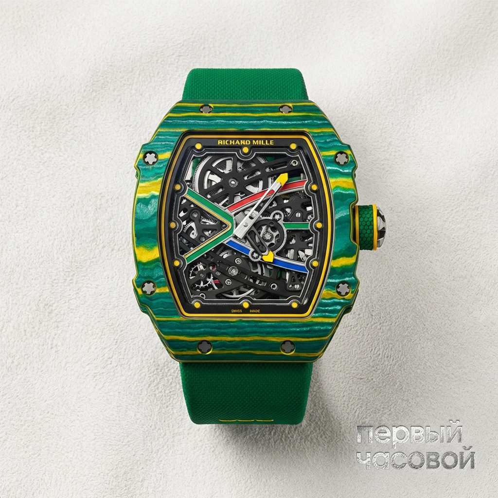 Купить элитные часы Richard Mille Sprint Wayde Van Niekerk RM67-02: в наличии в Москве!