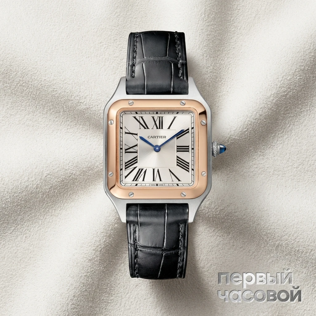 Купить элитные часы Cartier SANTOS-DUMONT W2SA0012: в наличии в Москве!