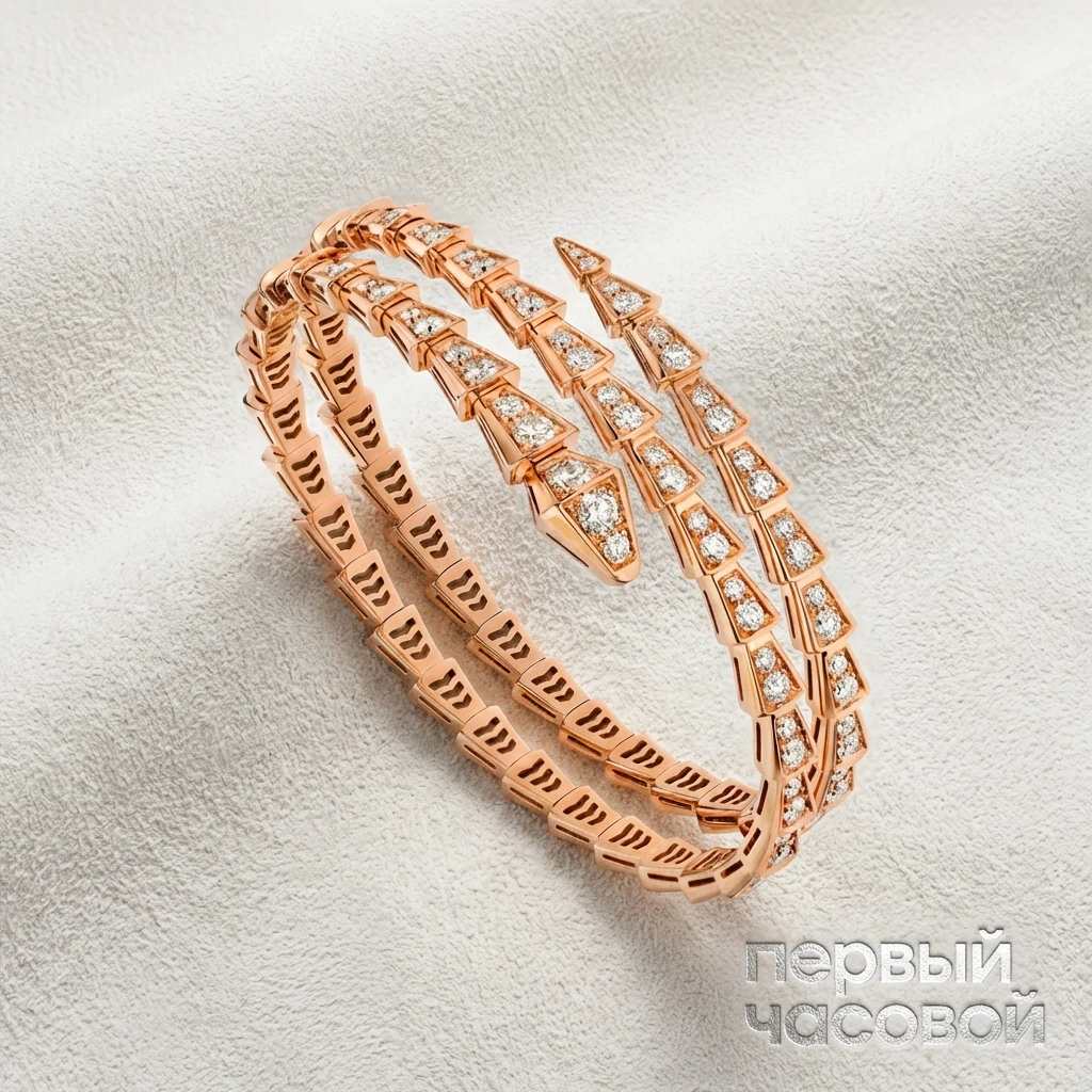 Купить украшение Bvlgari Браслет В Стиле Serpenti Viper 357271: в наличии в Москве!
