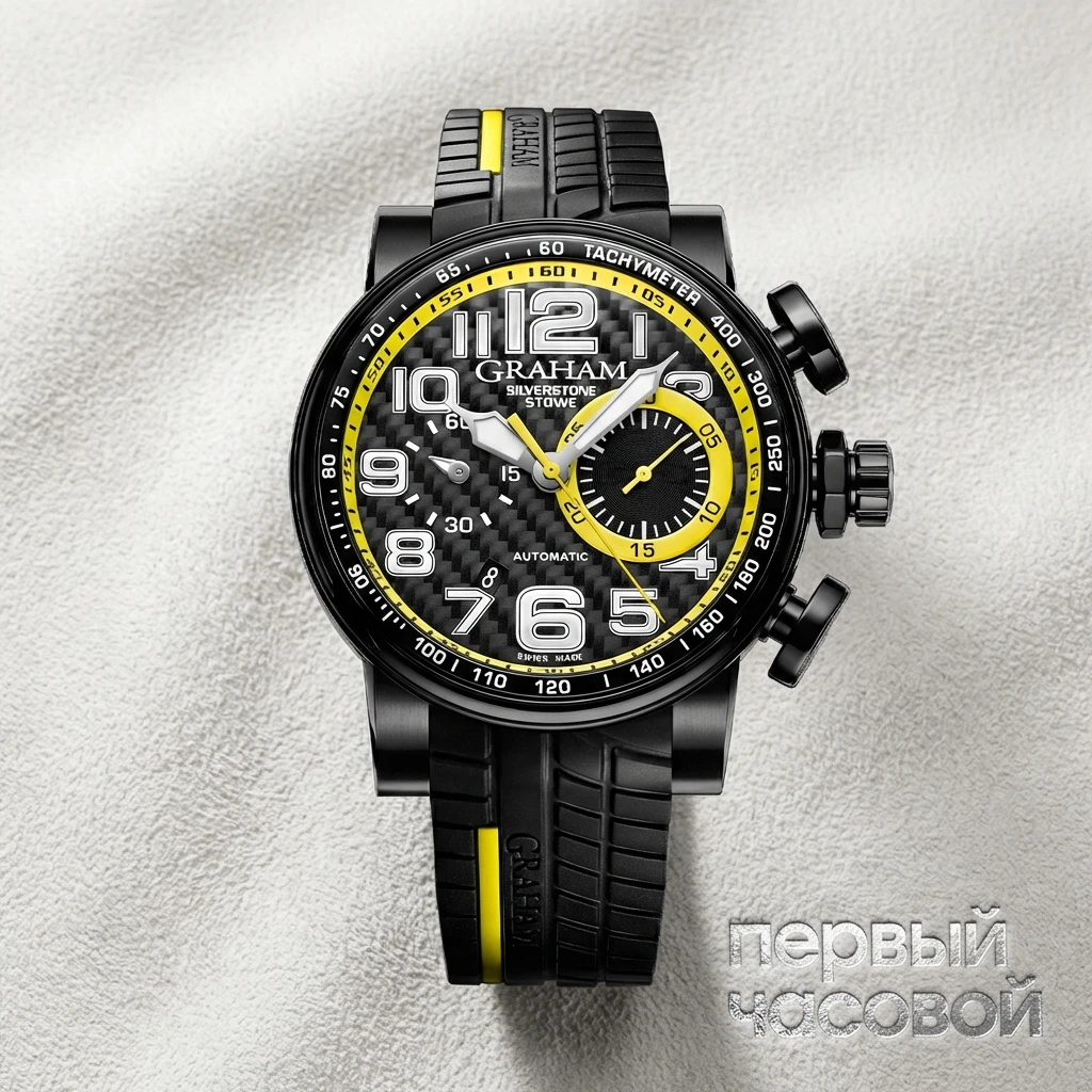 Купить элитные часы Graham Silverstone Stowe Racing 2BLDC.B28A.K66N: в наличии в Москве!