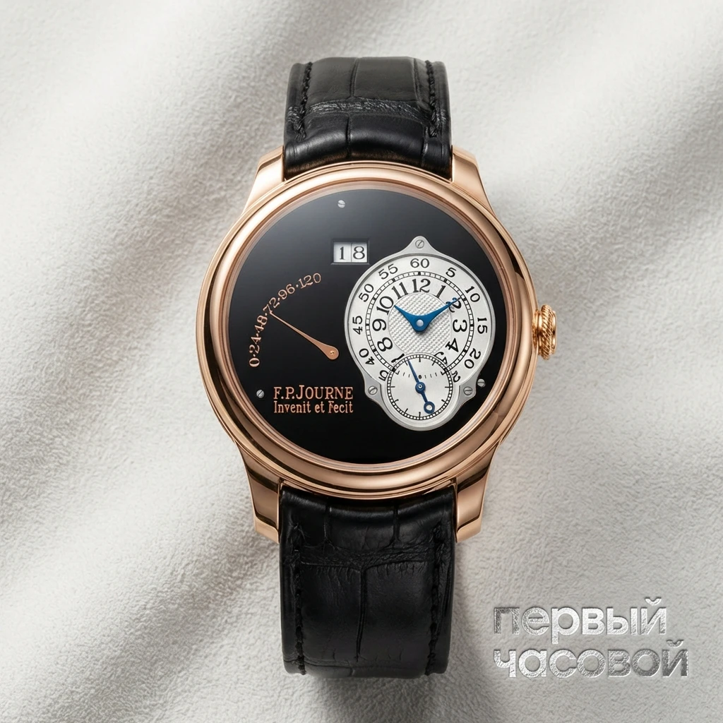Купить элитные часы F.P. Journe Octa Réserve De Marche "Black Label" Rose Gold : в наличии в Москве!