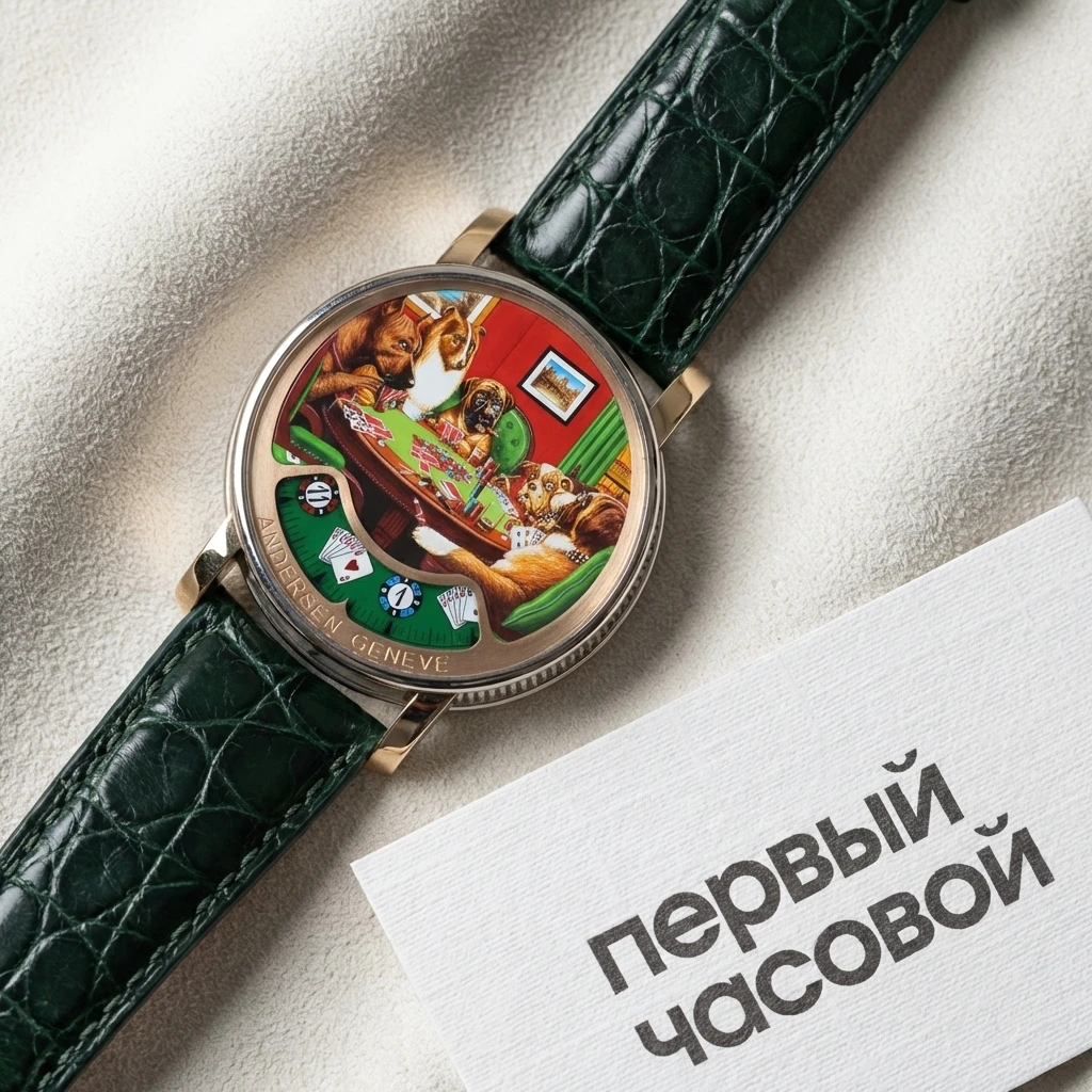 Купить элитные часы Andersen MONTRE A TACT POKER by Sven Andersen : в наличии в Москве!