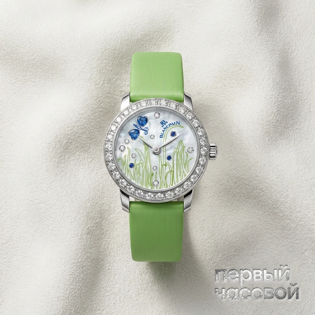 Купить элитные часы Blancpain Women Ultra Slim Ladybird 0062 1954F 52A: в наличии в Москве!