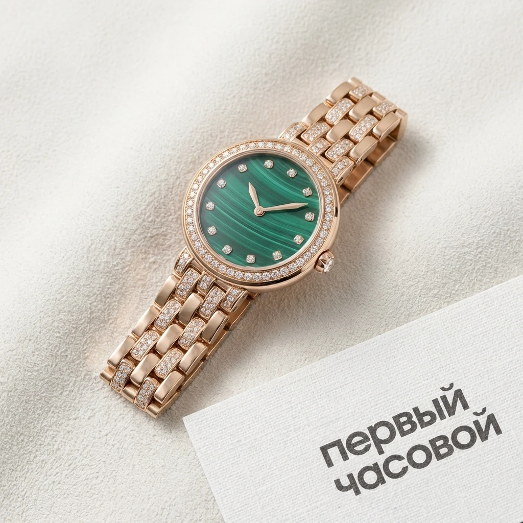 Купить элитные часы Bvlgari DIVAS’ DREAM WATCH Malachite Dial 33 mm 103521: в наличии в Москве!