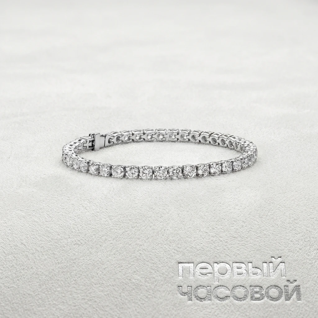 Купить украшение Studio jewelry Браслет с бриллиантами 17,72 ct. I/VS+ : в наличии в Москве!