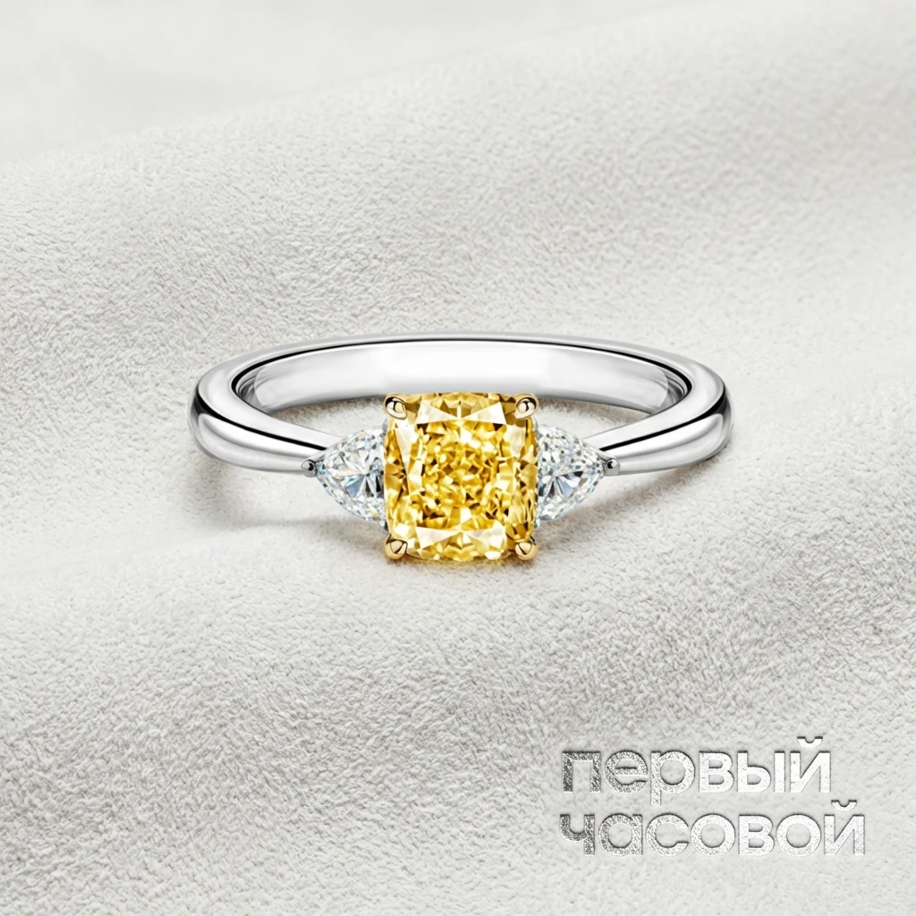 Купить украшение Studio jewelry Кольцо С Бриллиантом 2,01 Ct. Fby/Vs1 : в наличии в Москве!