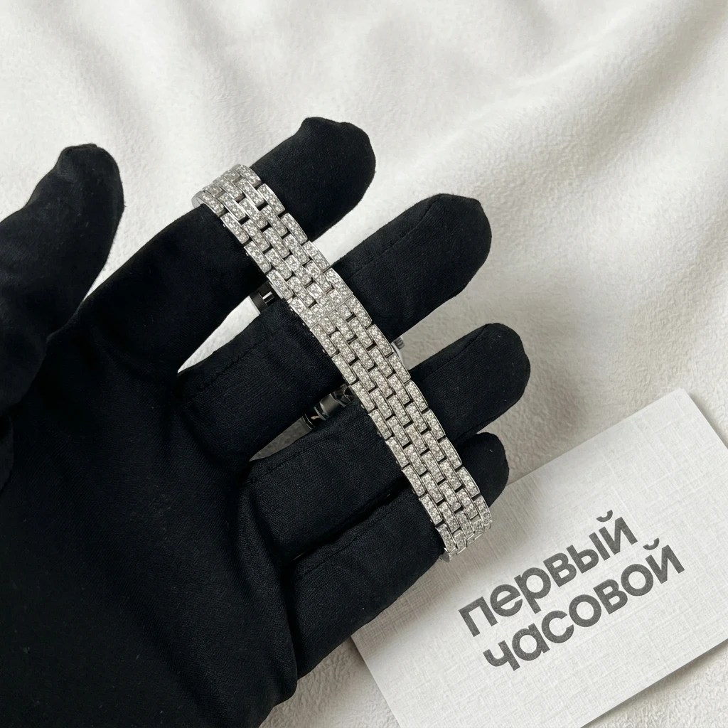 Купить элитные часы Cartier Small Panthere de Cartier Custom Diamonds Full Pave WSPN0006 FIX: в наличии в Москве!