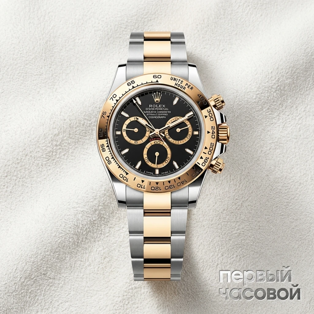 Rolex Cosmograph Daytona Steel & Yellow Gold Black Dial 126503-0003