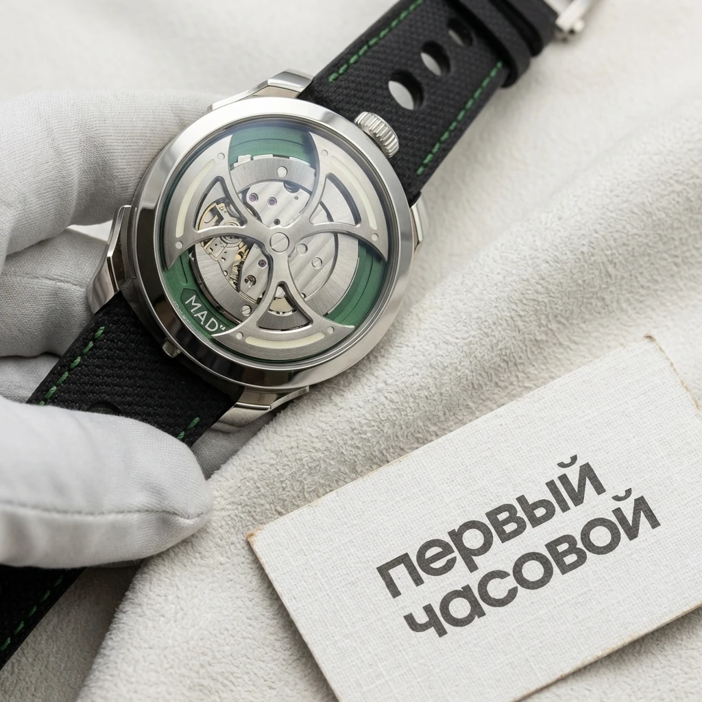 Купить элитные часы MB&amp;F M.a.d.1 Green Edition M.A.D.1 GREEN: в наличии в Москве!