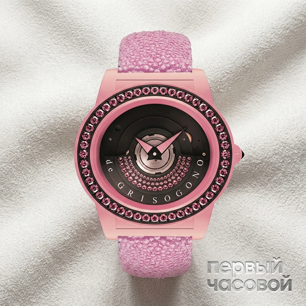 Купить элитные часы De Grisogono Tondo By Night Pink Tondo by Night Blue: в наличии в Москве!