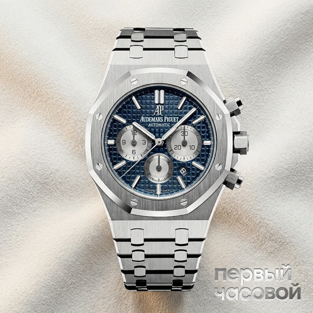 Купить элитные часы Audemars Piguet Royal Oak Chronograph 41Mm Blue Dial 26331ST.OO.1220ST.01: в наличии в Москве!