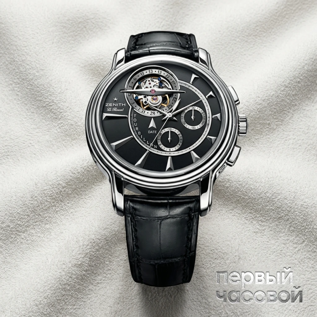 Купить элитные часы Zenith Academy Tourbillon Chronograph Platinum 40.1260.4005: в наличии в Москве!
