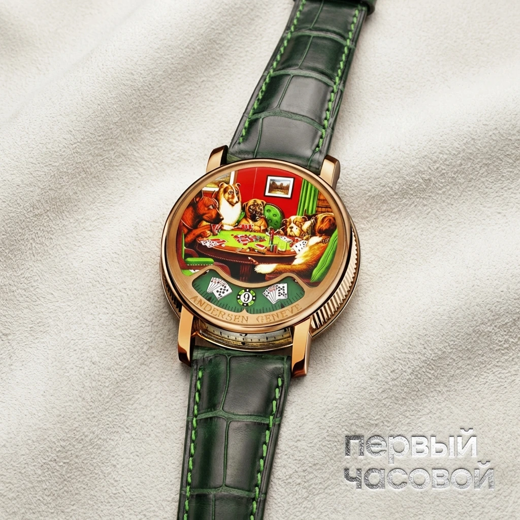 Купить элитные часы Andersen MONTRE A TACT POKER by Sven Andersen : в наличии в Москве!