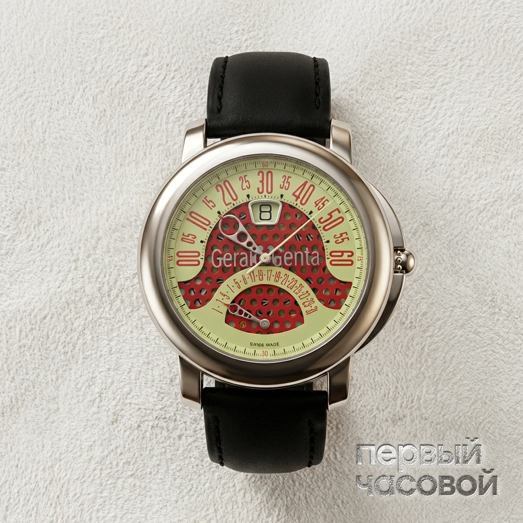 Купить элитные часы Gerald Genta Arena Bi-Retro BSP-Y-10-125-LN-BD: в наличии в Москве!