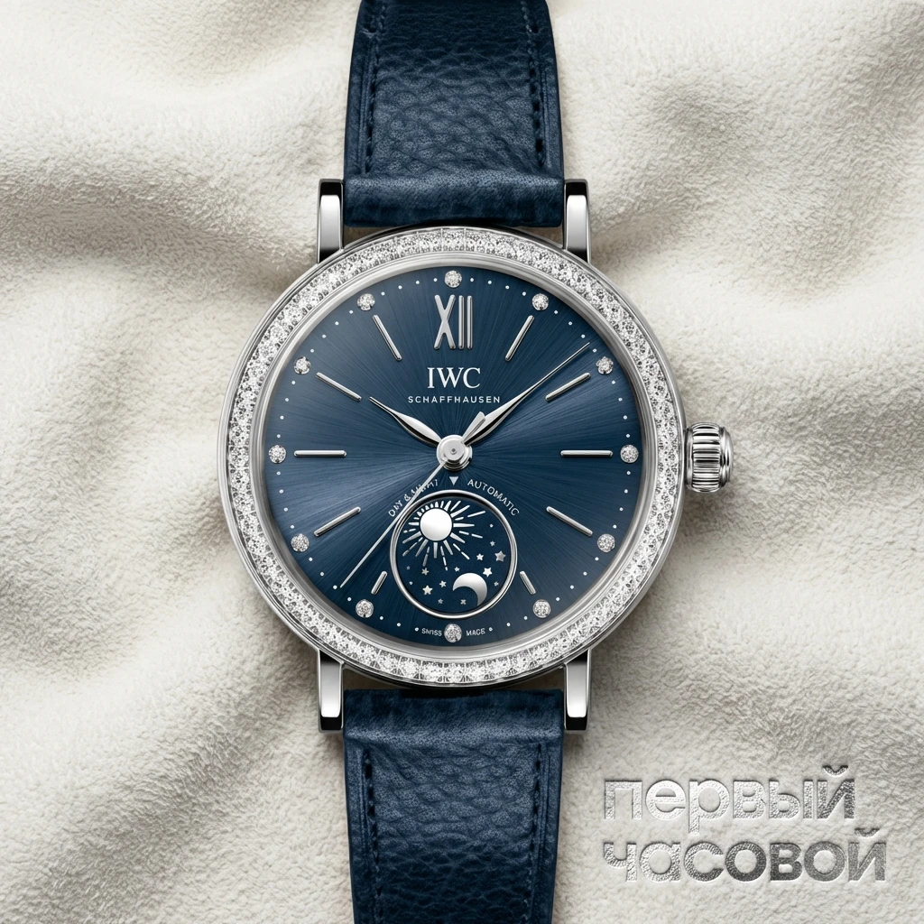 Купить элитные часы Iwc Portofino Automatic Day &amp; Night 34 IW659801: в наличии в Москве!