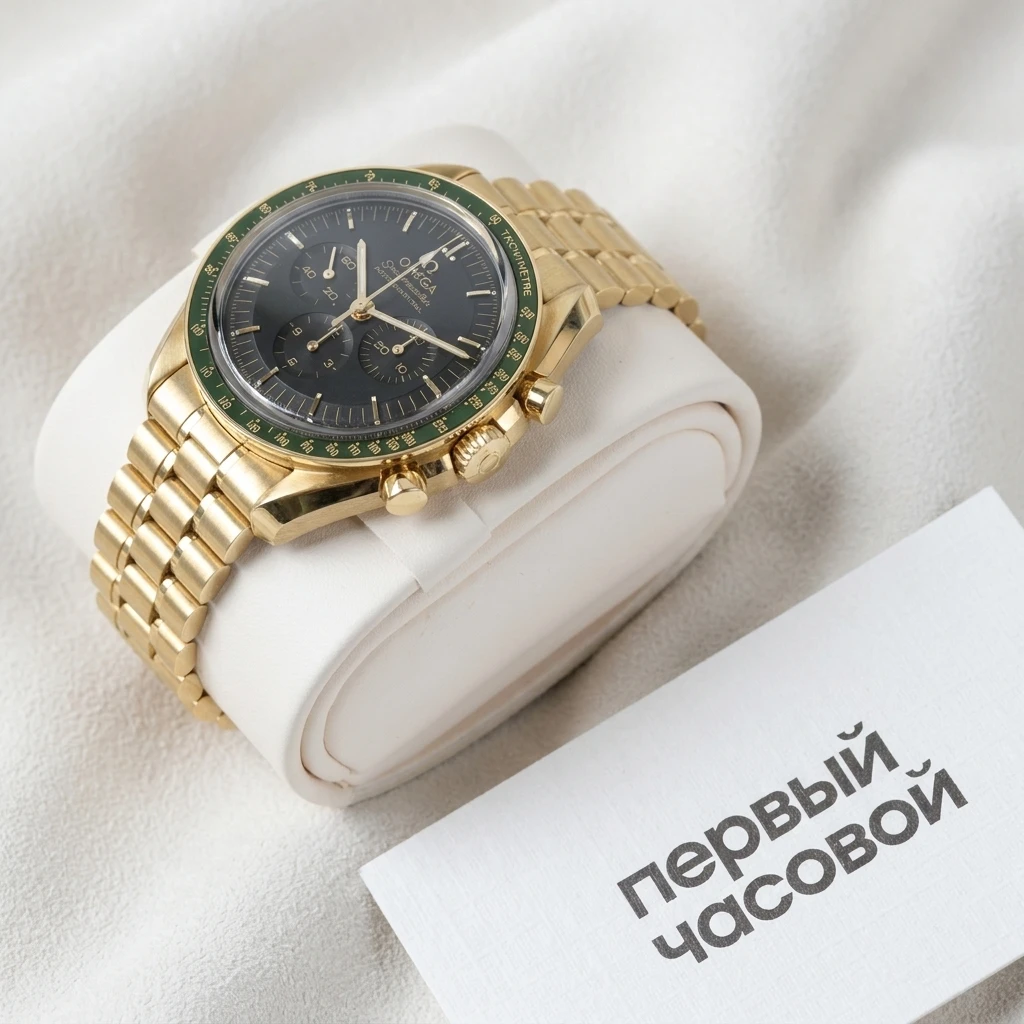 Купить элитные часы Omega Speedmaster Moonwatch Professional 42Mm Moonshine-1 310.60.42.50.10.001: в наличии в Москве!