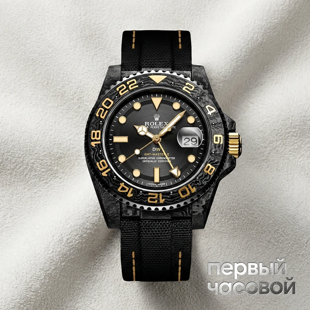 Купить элитные часы DiW Rolex Gmt-Master Ii Golden C : в наличии в Москве!