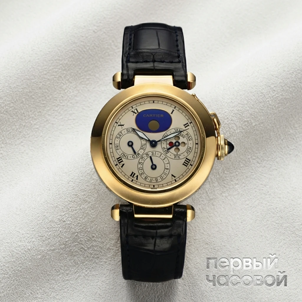 Купить элитные часы Cartier Pasha de Cartier Perpetual Calendar 30003: в наличии в Москве!