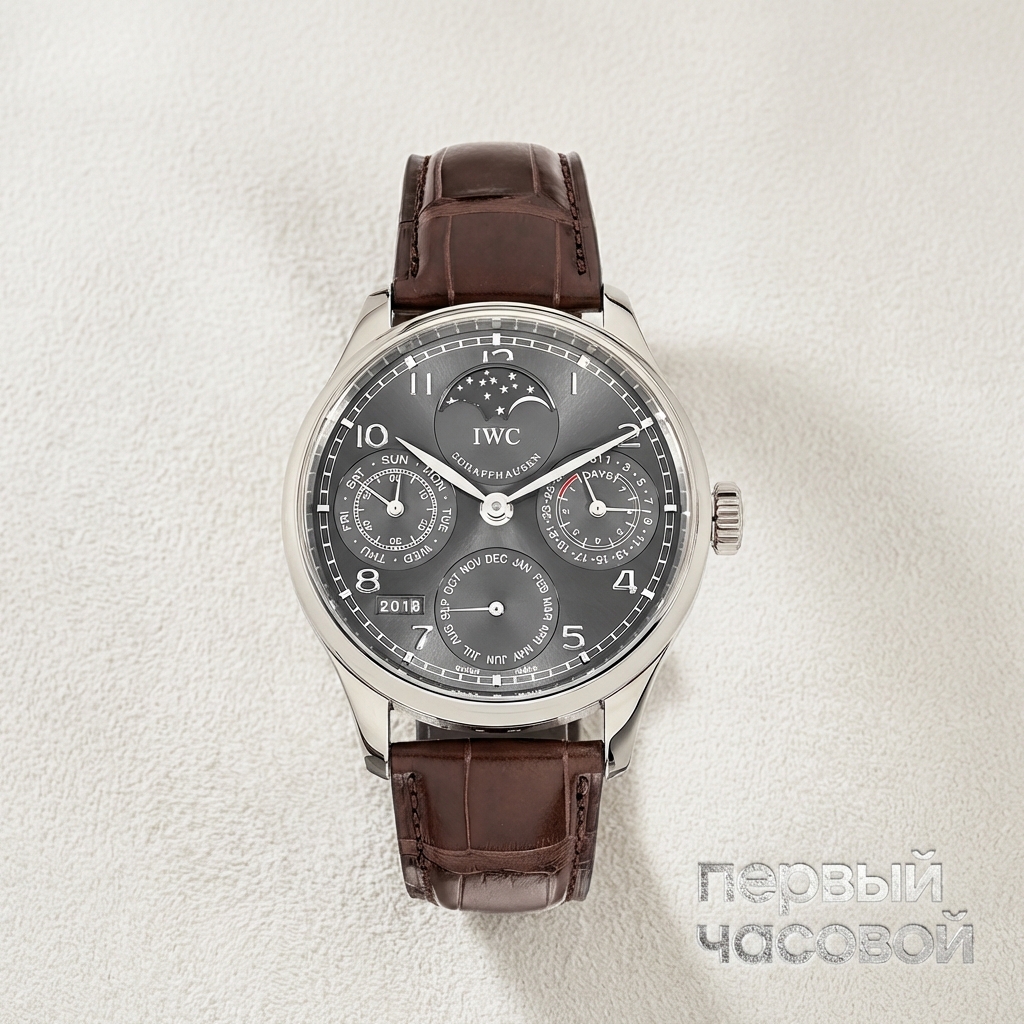 IWC Portugieser Perpetual Calendar White Gold 42.3Mm