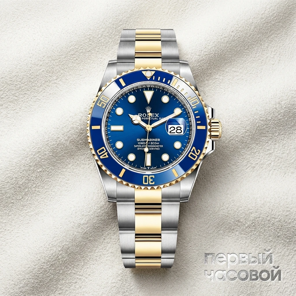 Купить элитные часы Rolex Submariner 41mm Oystersteel and Gold 126613LB: в наличии в Москве!