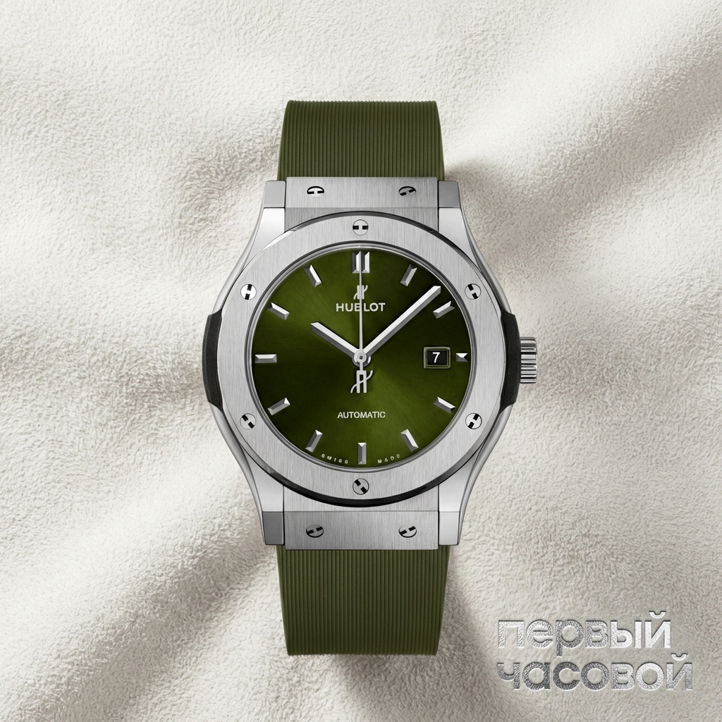 Hublot Fusion 42 Mm Green Titanium