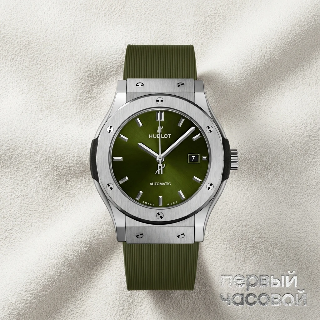 Hublot Fusion 42 Mm Green Titanium 542.NX.8970.RX