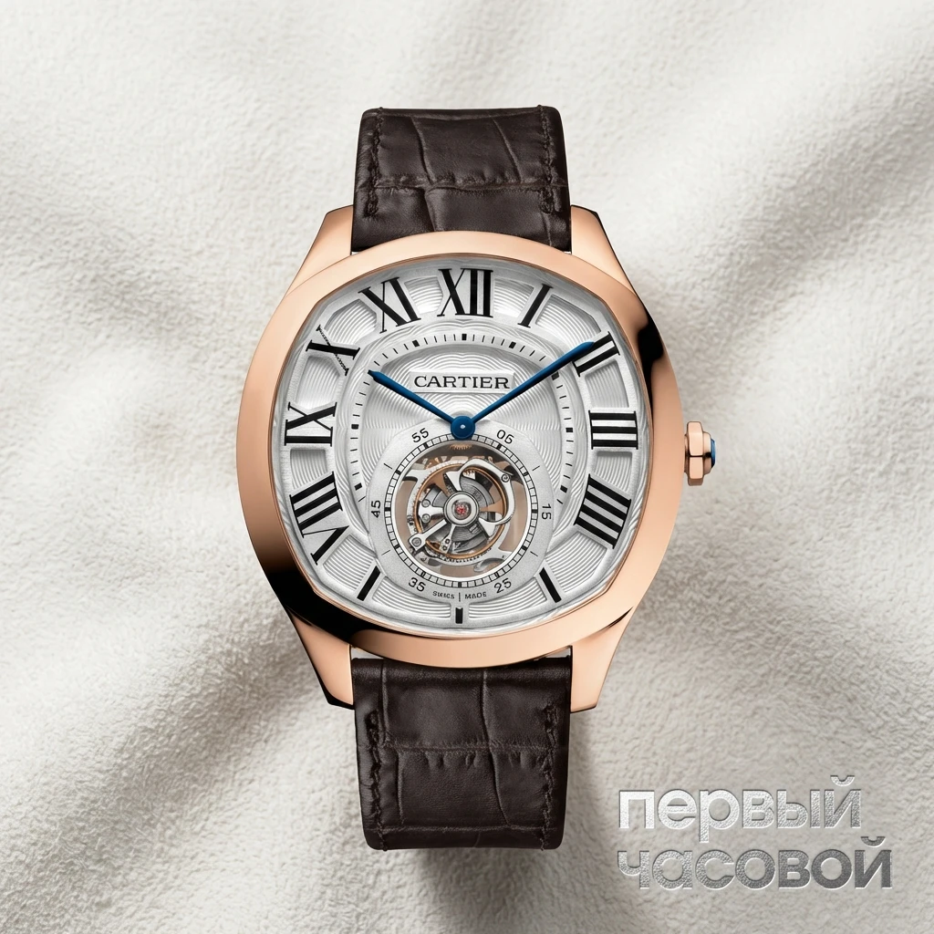 Купить элитные часы Cartier Drive de  Flying Tourbillon WHNM0003: в наличии в Москве!