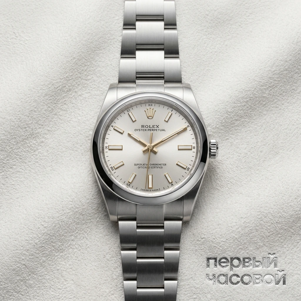 Купить элитные часы Rolex Oyster Perpetual 34 m124200-0001: в наличии в Москве!