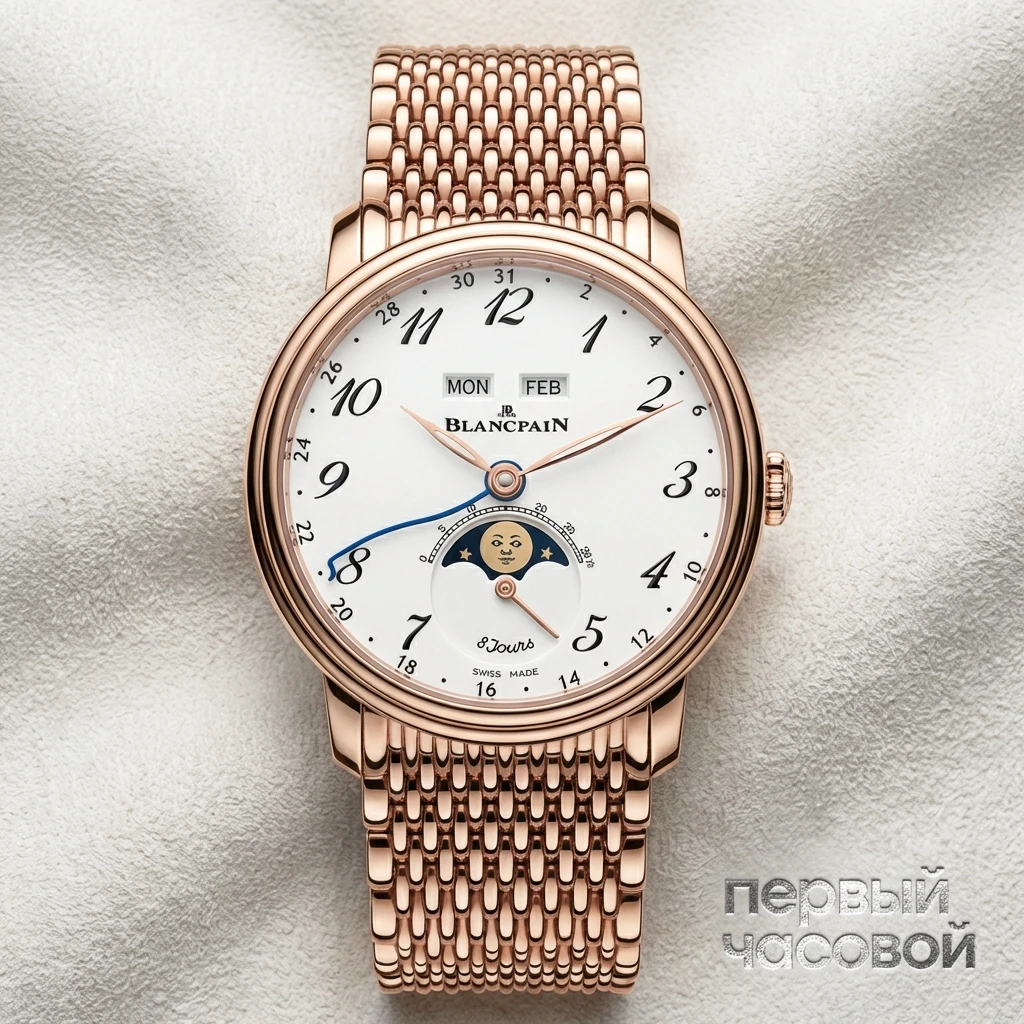 Blancpain Villeret Quantieme Complet 8 Jours 6639A 3631 MMB
