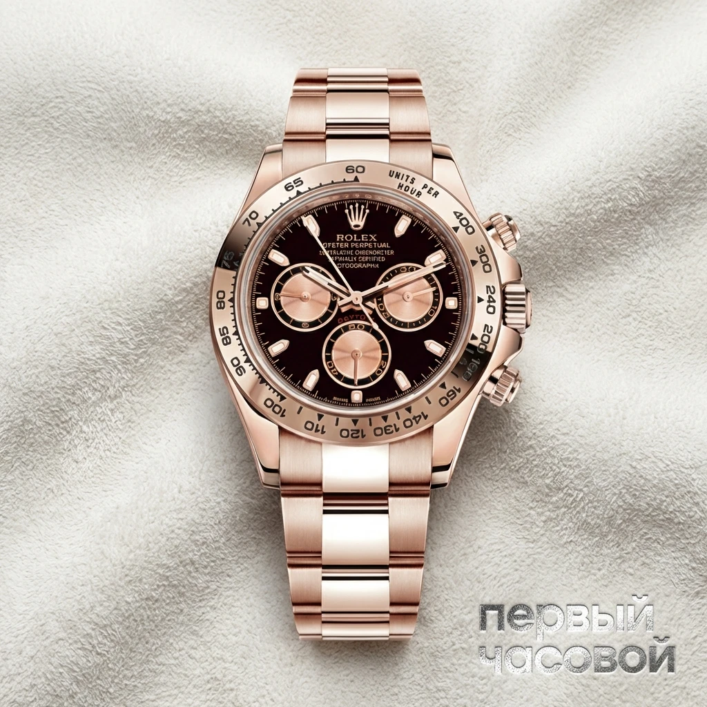 Купить элитные часы Rolex Oyster Perpetual Cosmograph Daytona Rose Gold 116505: в наличии в Москве!
