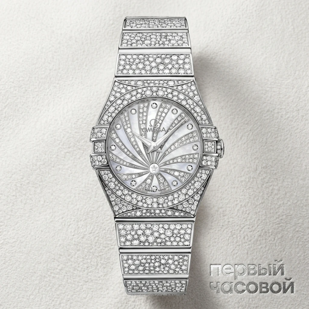 Omega Constellation Quartz 27 mm 123.55.27.60.55.010