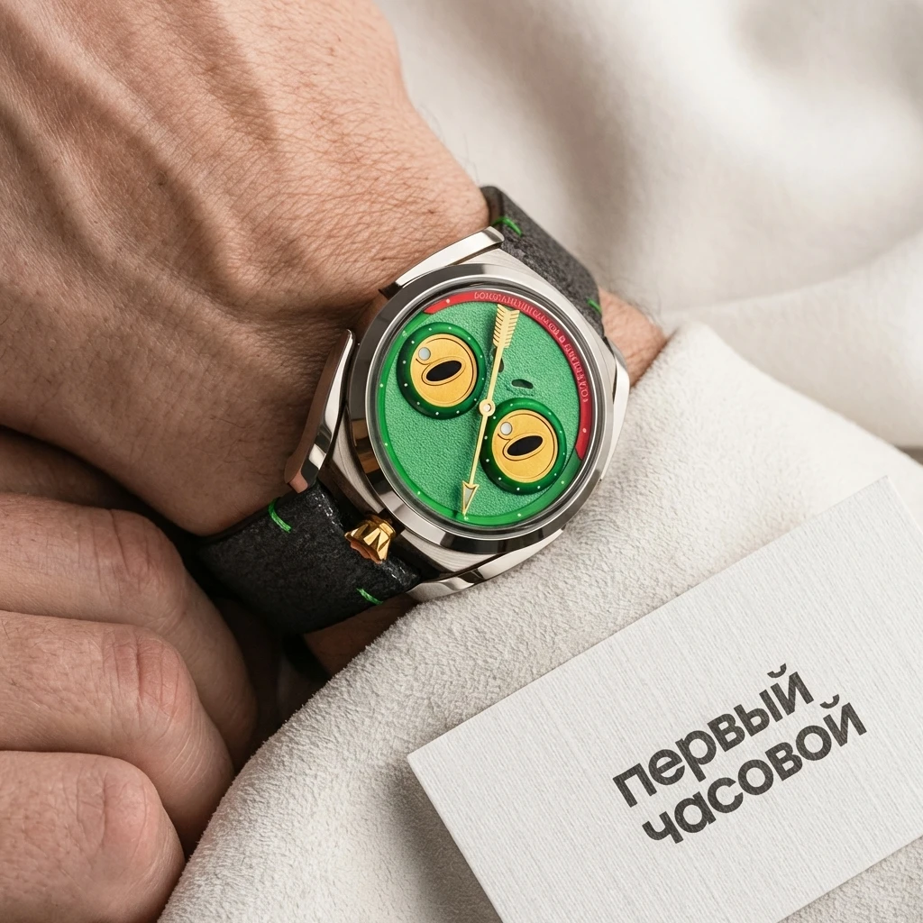 Купить элитные часы Константин Чайкин (Konstantin Chaykin) LOUIS ERARD X KONSTANTIN CHAYKIN Unfrogettable Green Unfrogettable Green : в наличии в Москве!