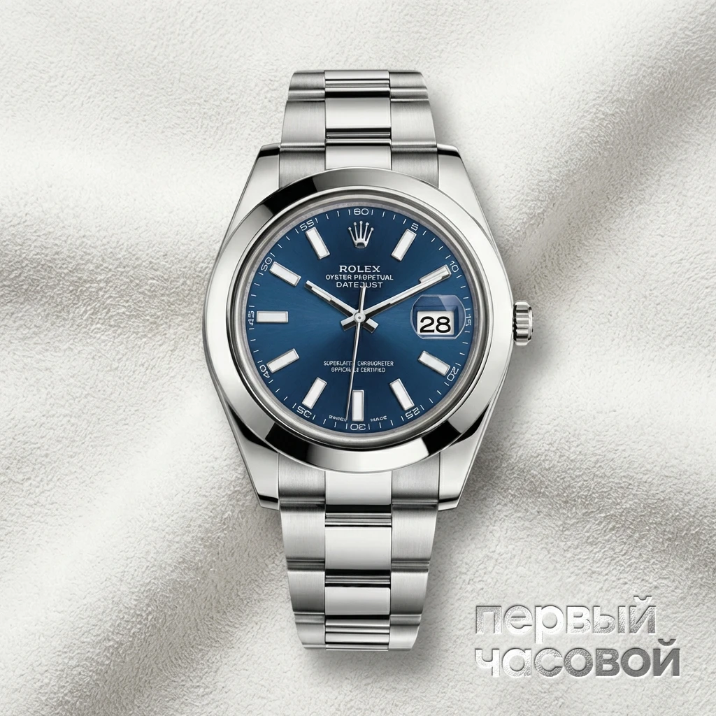 Купить элитные часы Rolex Datejust Ii Blue Dial 116300: в наличии в Москве!
