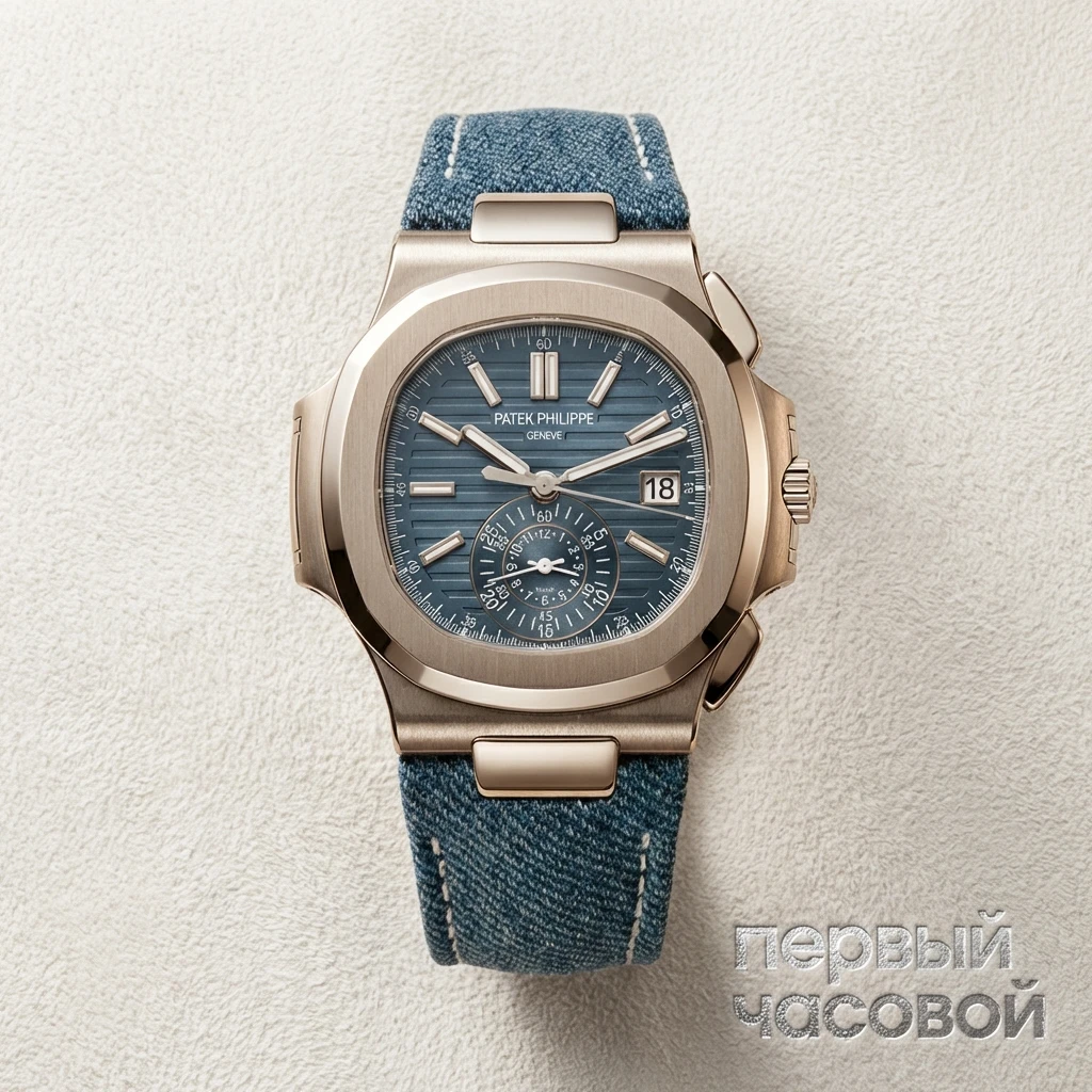 Купить элитные часы Patek Philippe Nautilus Chronograph White Gold 5980/60G-001: в наличии в Москве!