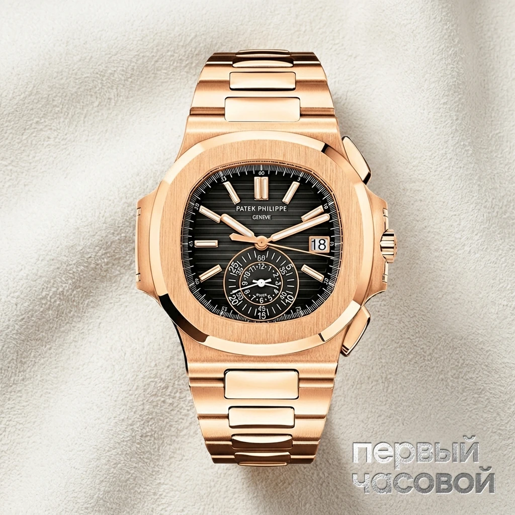 Patek Philippe Nautilus Chronograph Rose Gold 5980/1R-001