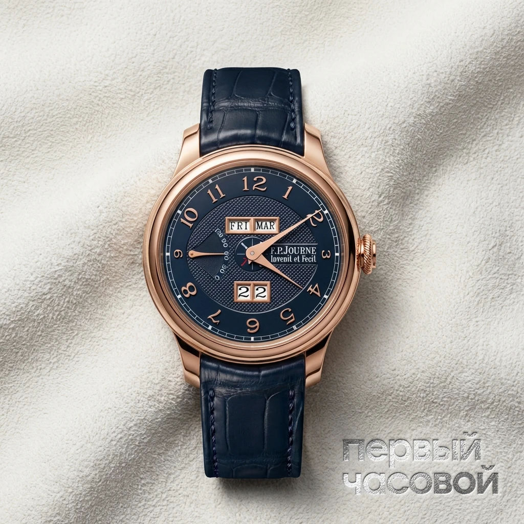 Купить элитные часы F.P. Journe Quantième Perpétuel Boutique Edition Blue Dial 40mm  : в наличии в Москве!