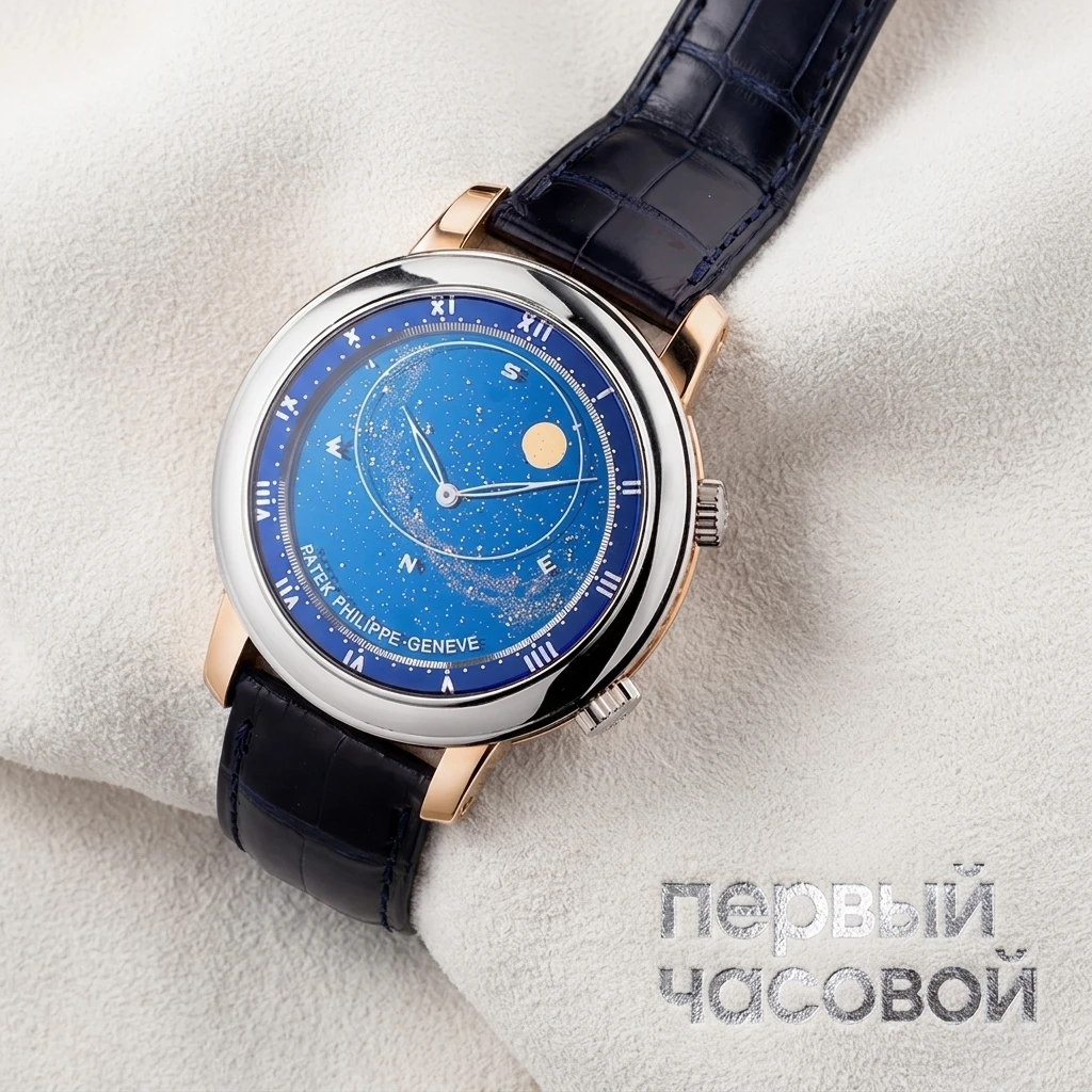 Купить элитные часы Patek Philippe Sky Moon Celestial Grand Complication 5102PR-001: в наличии в Москве!