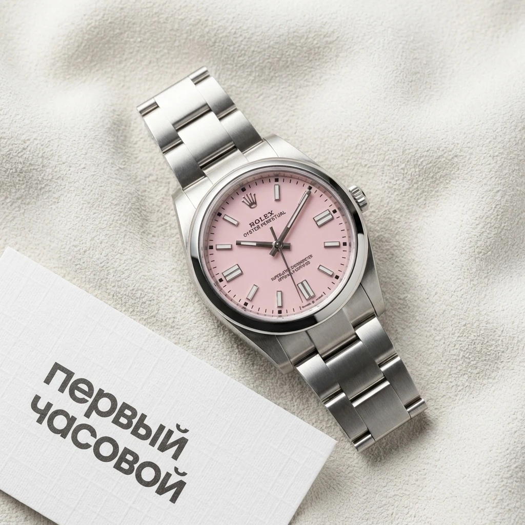 Купить элитные часы Rolex Oyster Perpetual 41 Mm Candy Pink Dial New Model 134300: в наличии в Москве!