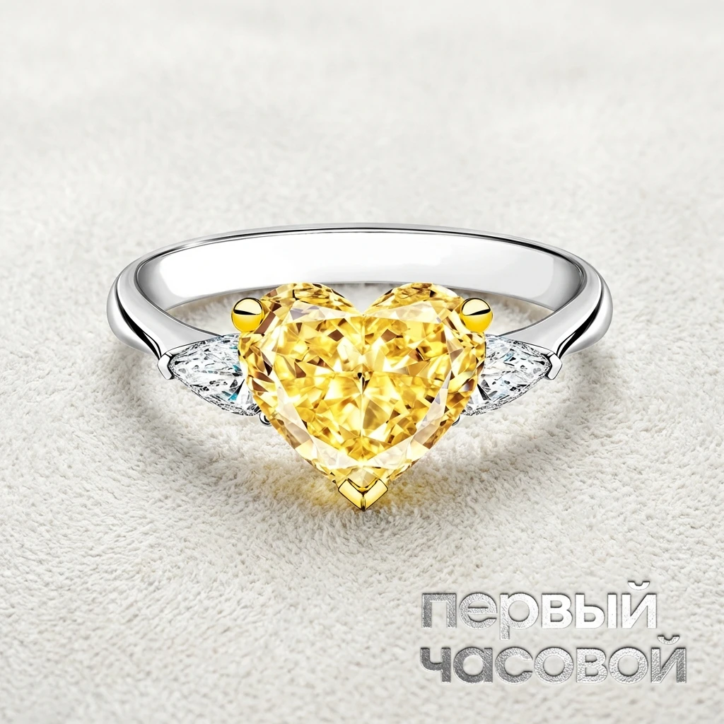 Купить украшение Studio jewelry Кольцо с бриллиантом 2,28 ct. FBY/VS2 : в наличии в Москве!