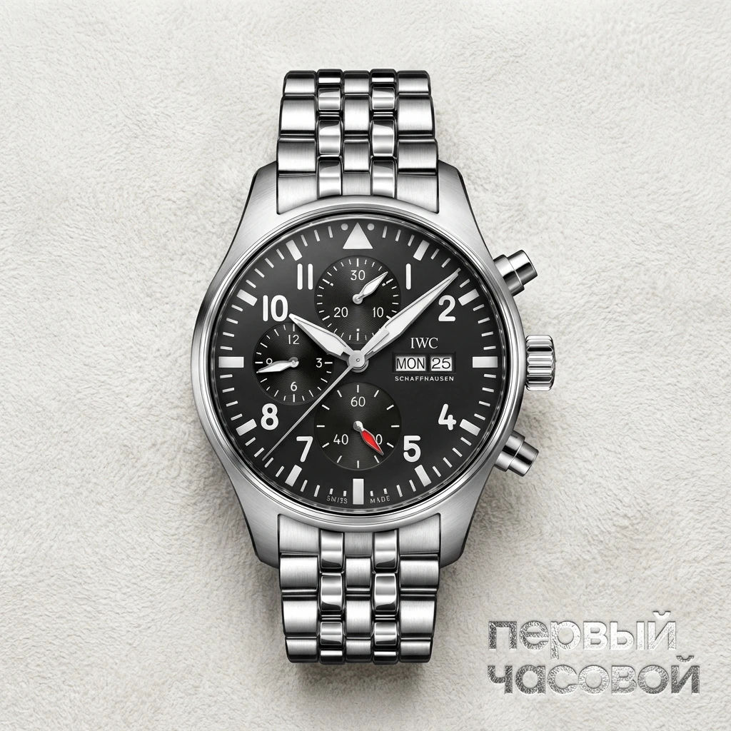 Купить элитные часы Iwc Pilots Watch Chronograph IW378002: в наличии в Москве!