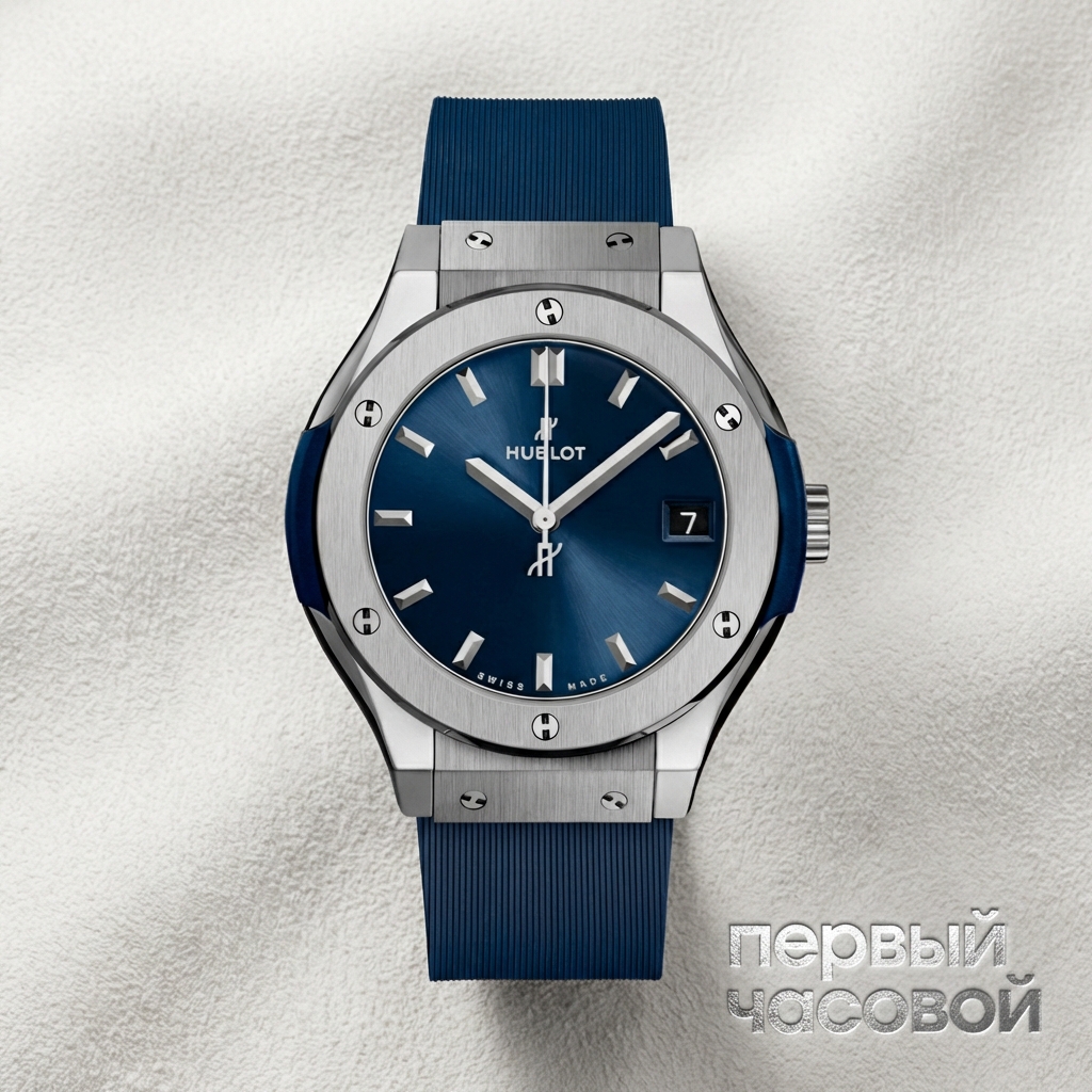 Hublot Classic Fusion Titanium Blue