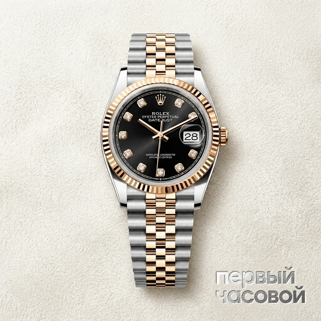 Купить элитные часы Rolex Datejust 36Mm Black Diamonds Dial 126233: в наличии в Москве!