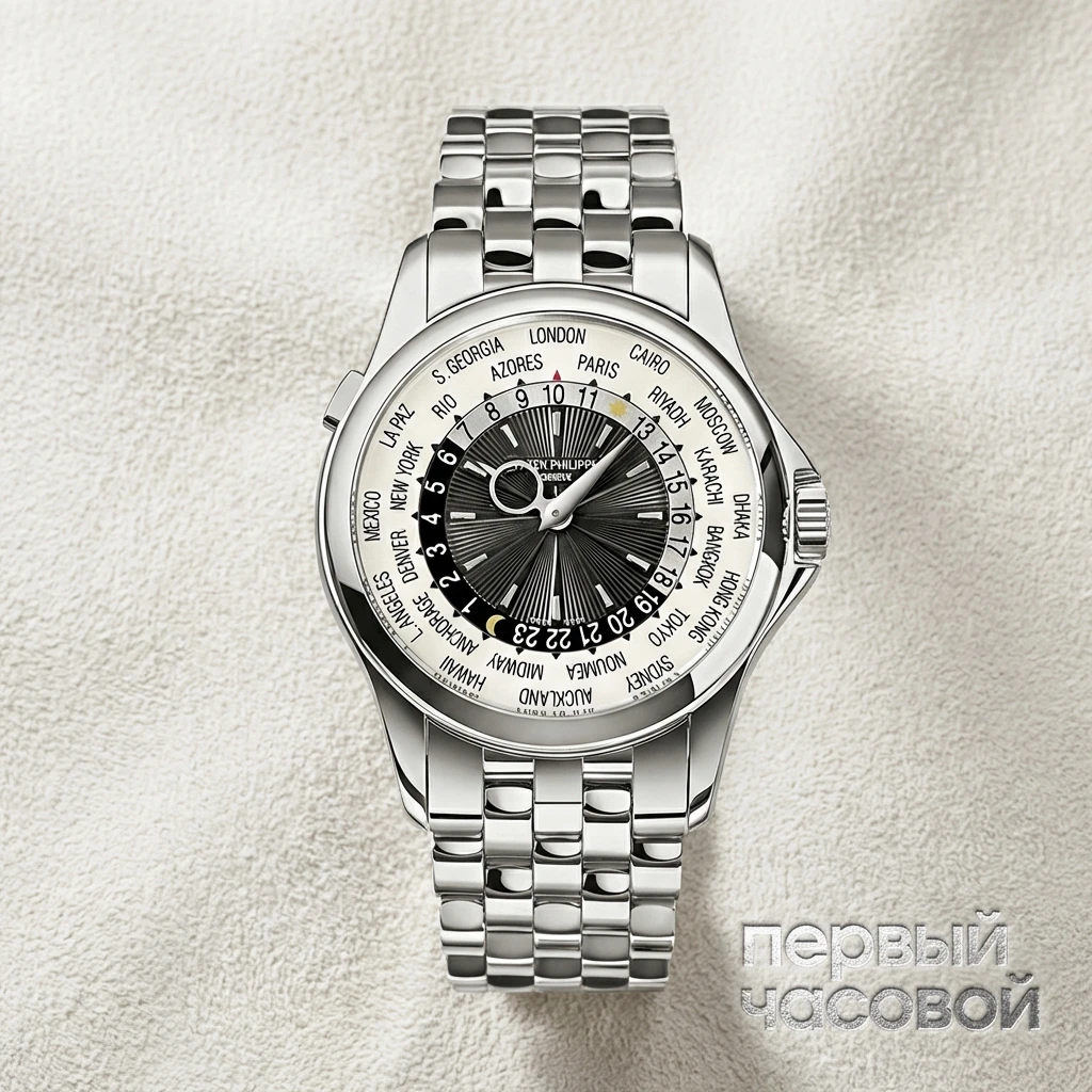 Купить элитные часы Patek Philippe Complications World Timer 5130/1g-011: в наличии в Москве!