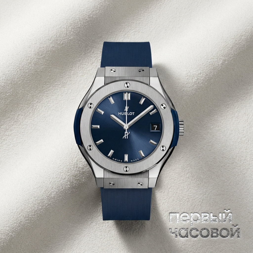 Hublot Classic Fusion Titanium Blue 33 Mm