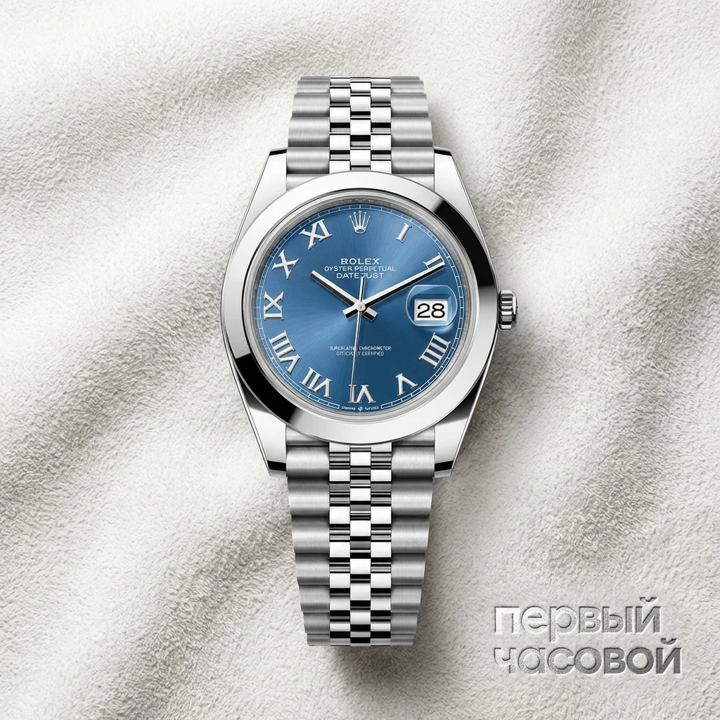 Купить элитные часы Rolex Datejust 41mm Blue azzurro  126300-0018: в наличии в Москве!
