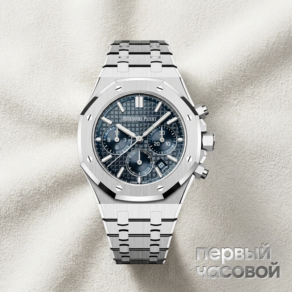 Купить элитные часы Audemars Piguet Royal Oak Selfwinding Chronograph 38mm Blue Dial 26715ST.OO.1356ST.01: в наличии в Москве!