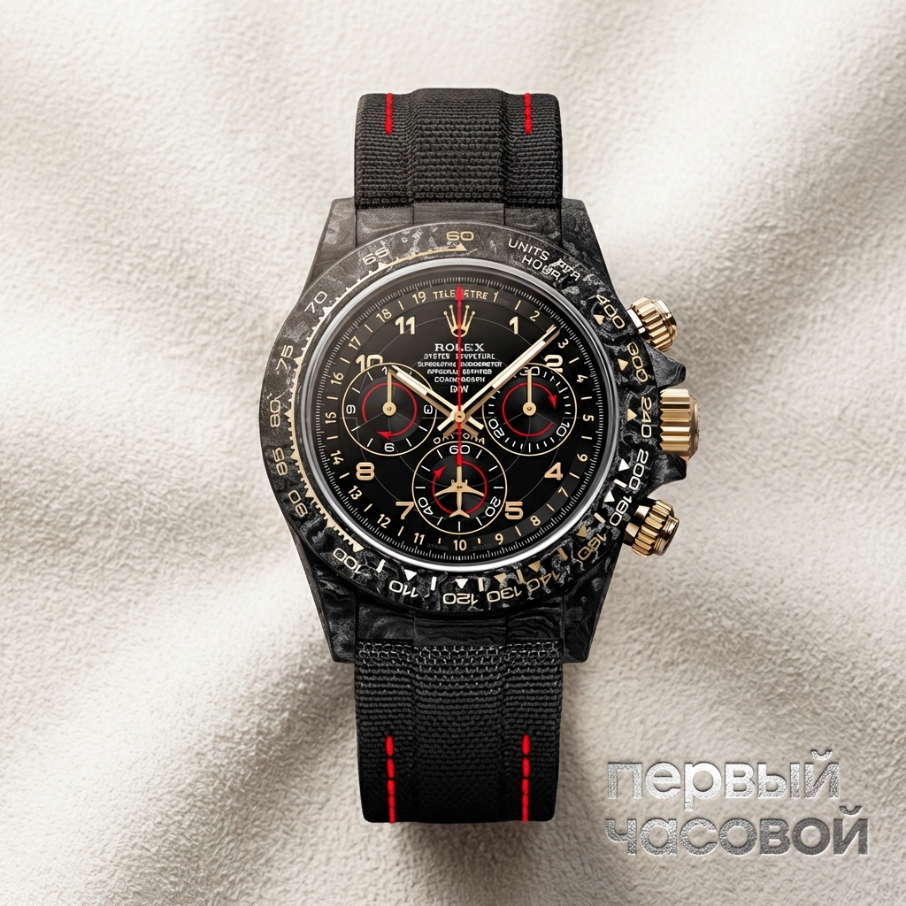 DiW Rolex Daytona 40 Mm Avia Black